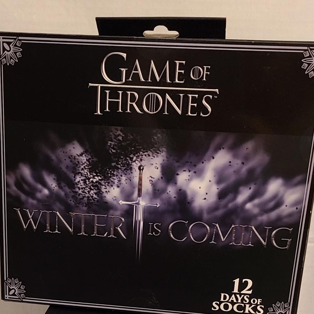 Game of Thrones 12 Days of Socks